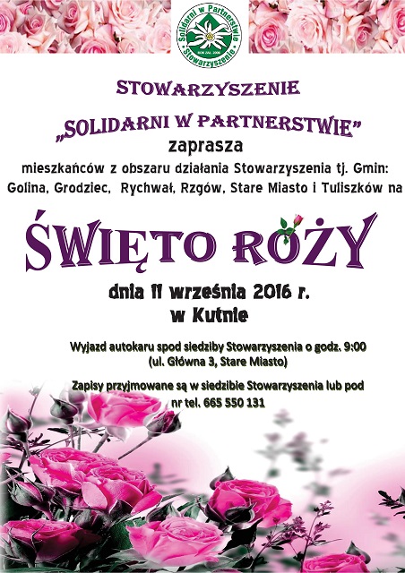 Świeto Rozy Plakat