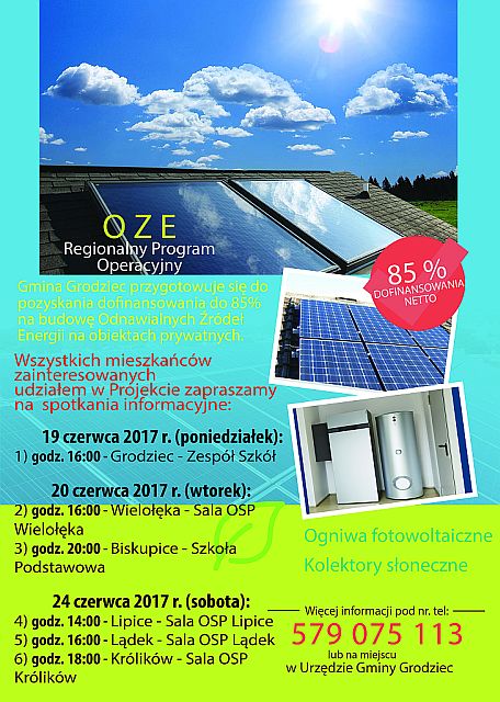 plakat Grodziec maly