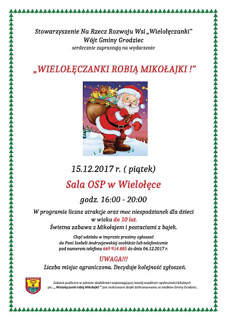 WIELOLECZANKI ROBIA MIKOLAJKI maly