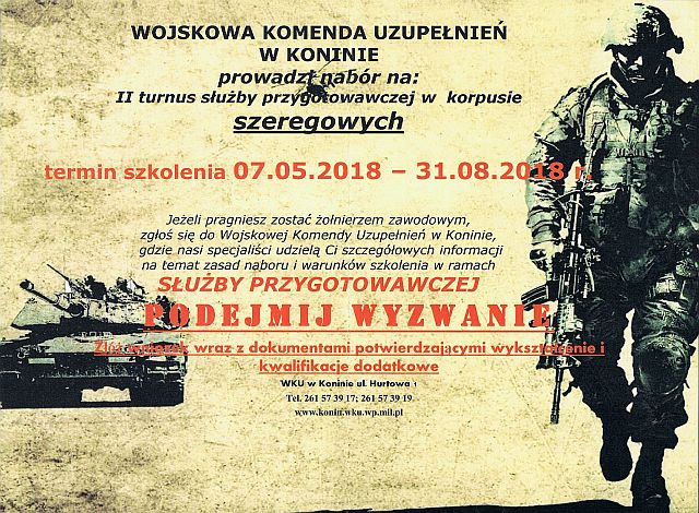 sluzba przygotowawcza maly