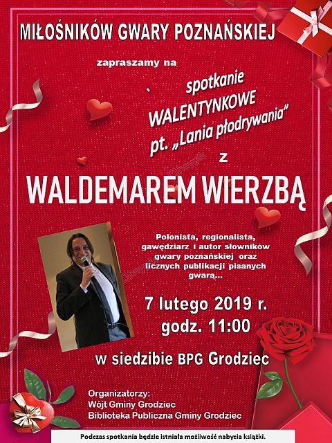 Spotkanie walentynkowe plakat 2019 maly