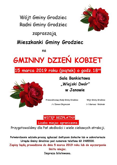 Plakat Dzien Kobiet 2019 maly