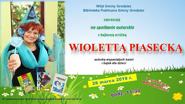 Plakat spotkanie W Piasecka male