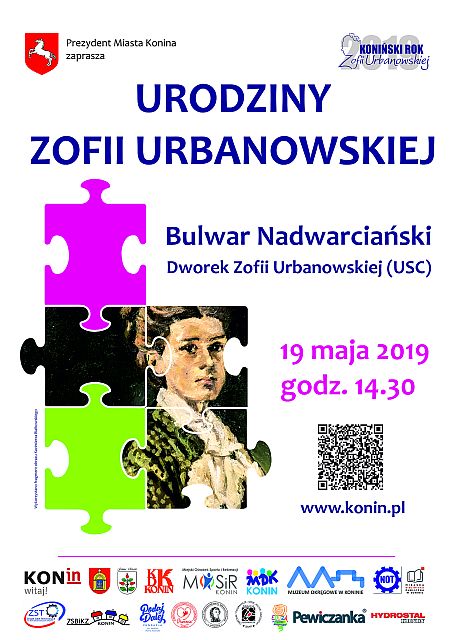 Plakat Urodziny Zofii Urbanowskiej maly