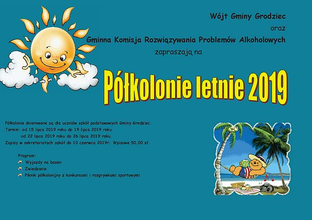 plakat polkolonie 2019 maly