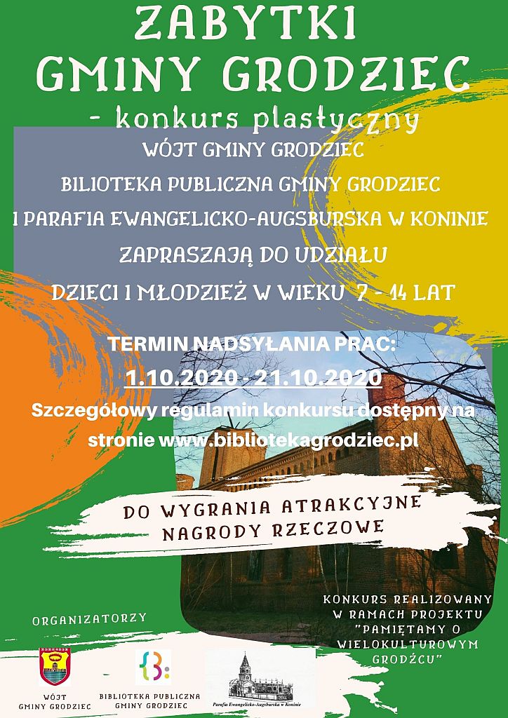 ZABYTKI GMINY GRODZIEC - plakat