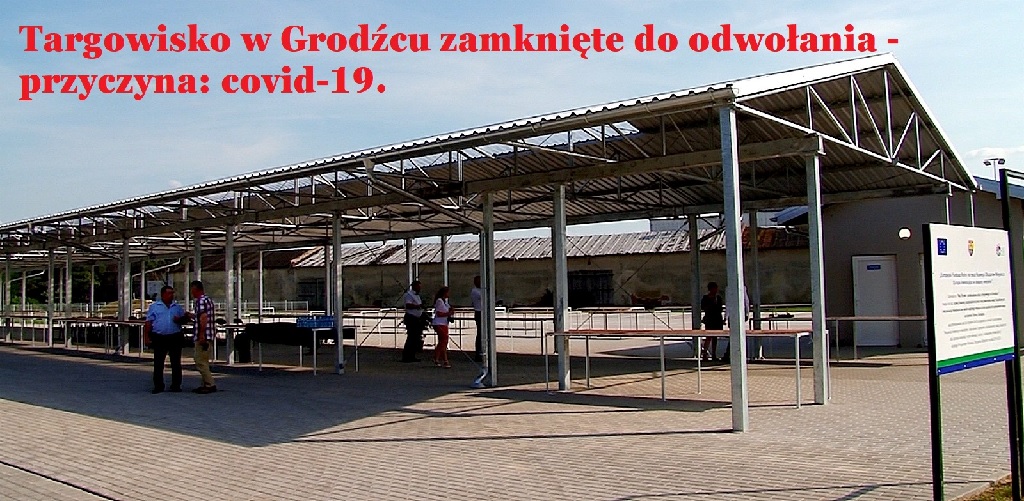 Targowisko nieczynne - plakat