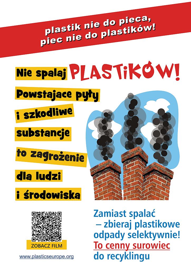 Plakat - Plastik nie do pieca