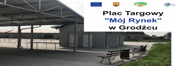 Plac targowy - plakat