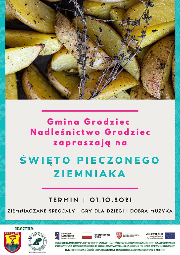 Święto pieczonego ziemniaka - plakat