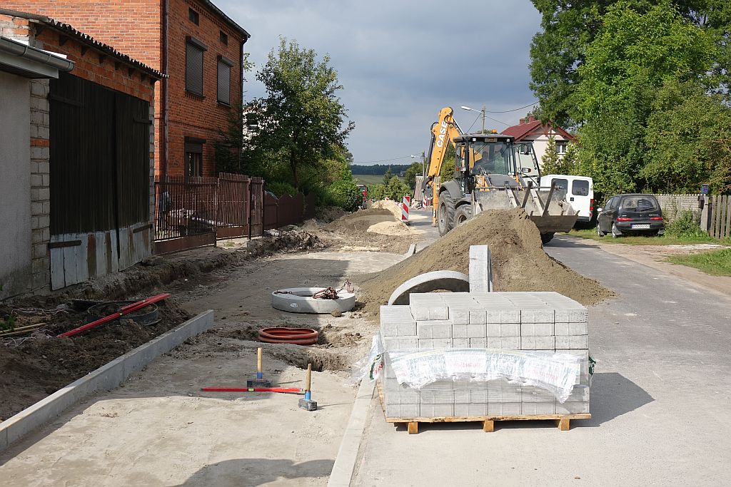 Roboty drogowe w Białej