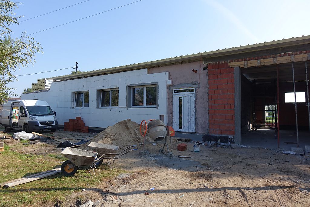 Rozbudowa budynku OSP Ladek