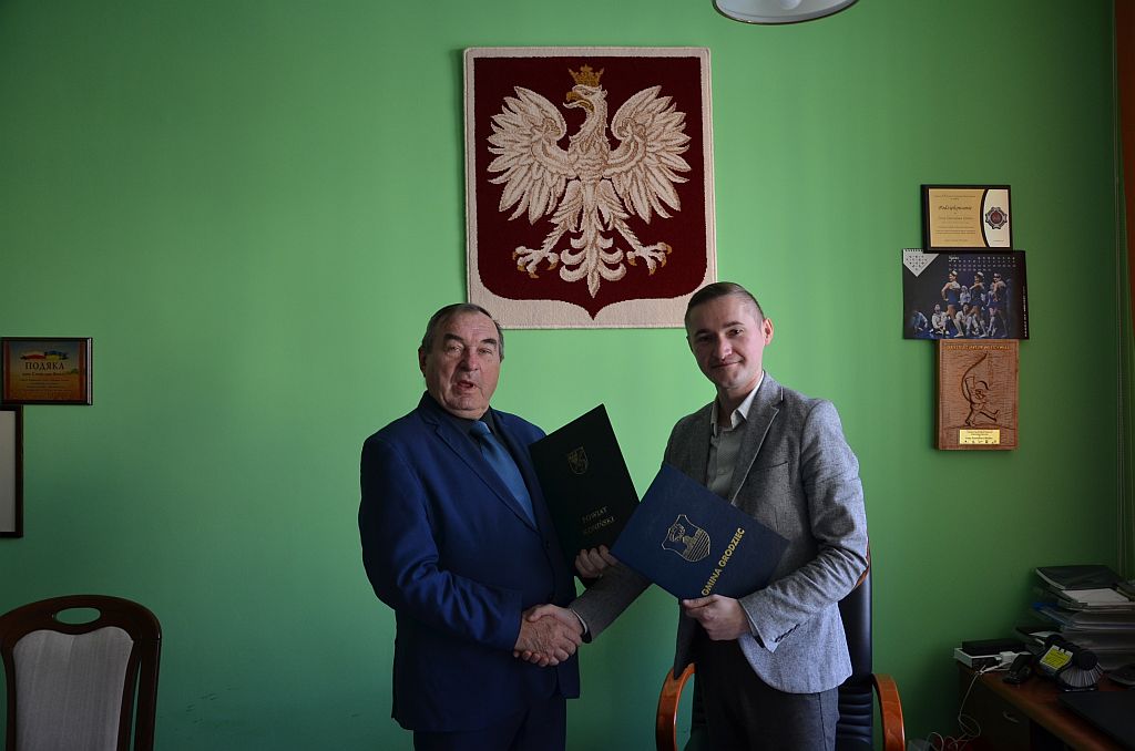 Starosta koninski i wojt gminy Grodziec