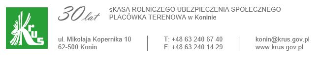 „Bezpieczna praca zimą w gospodarstwach rolnych” - logo