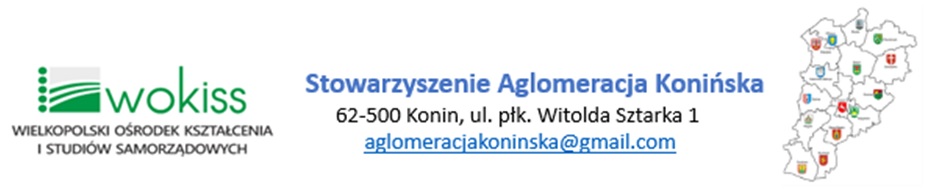 Badanie opinii mieszkańców Aglomeracji Konińskiej - logo