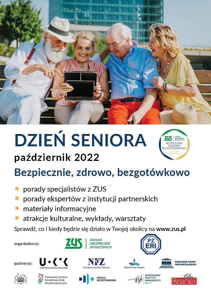 Plakat Dzień Seniora 2022
