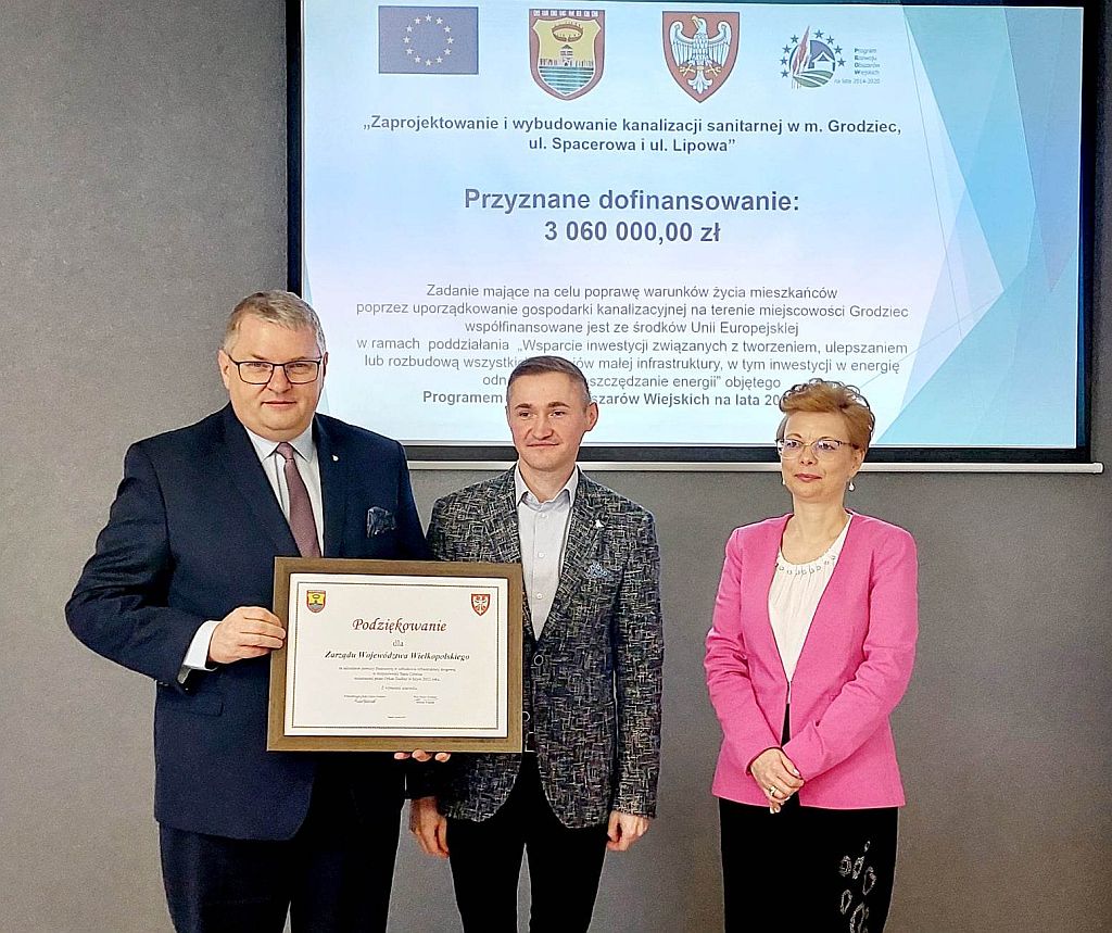 Kolejna inwestycja z zakresu gospodarki wodno-ściekowej z dofinasowaniem unijnym  w Gminie Grodziec - zdjęcie 5
