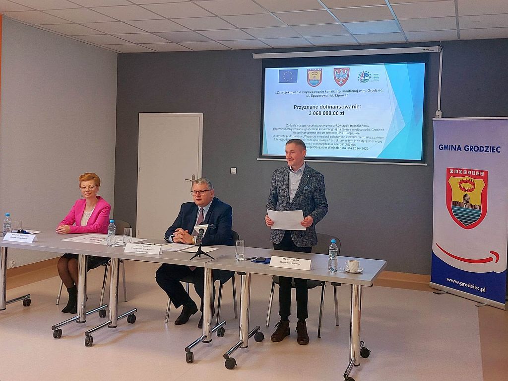 Kolejna inwestycja z zakresu gospodarki wodno-ściekowej z dofinasowaniem unijnym  w Gminie Grodziec - zdjęcie 3