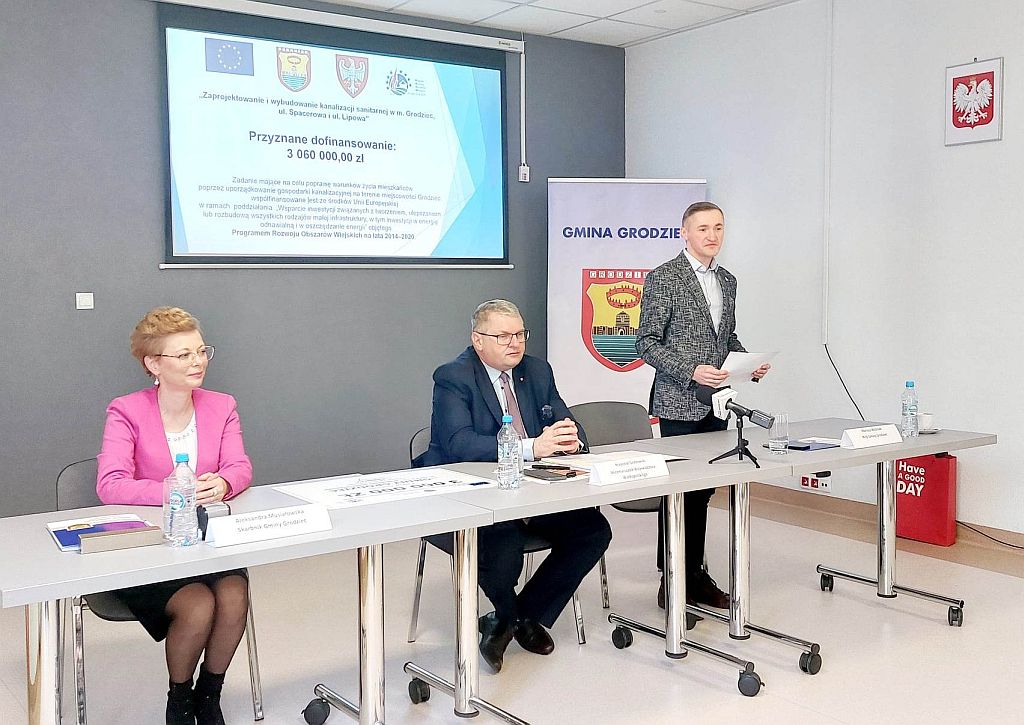 Kolejna inwestycja z zakresu gospodarki wodno-ściekowej z dofinasowaniem unijnym  w Gminie Grodziec - zdjęcie 4