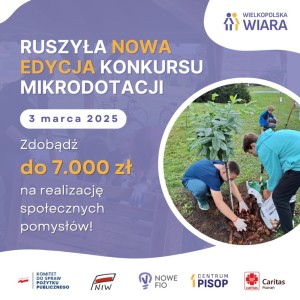 Do 7.000 zł na realizację społecznych pomysłów