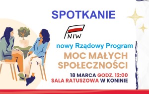 Moc Małych Społeczności! - plakat