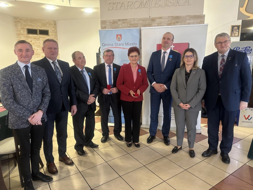 Czterech sołtysów z terenu gminy Grodziec zasłużonych dla województwa wielkopolskiego - zdjęcie 1