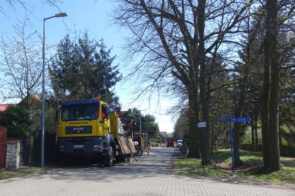 Budowy kanalizacji sanitarnej w Grodźcu ciąg dalszy - zdjęcie 1