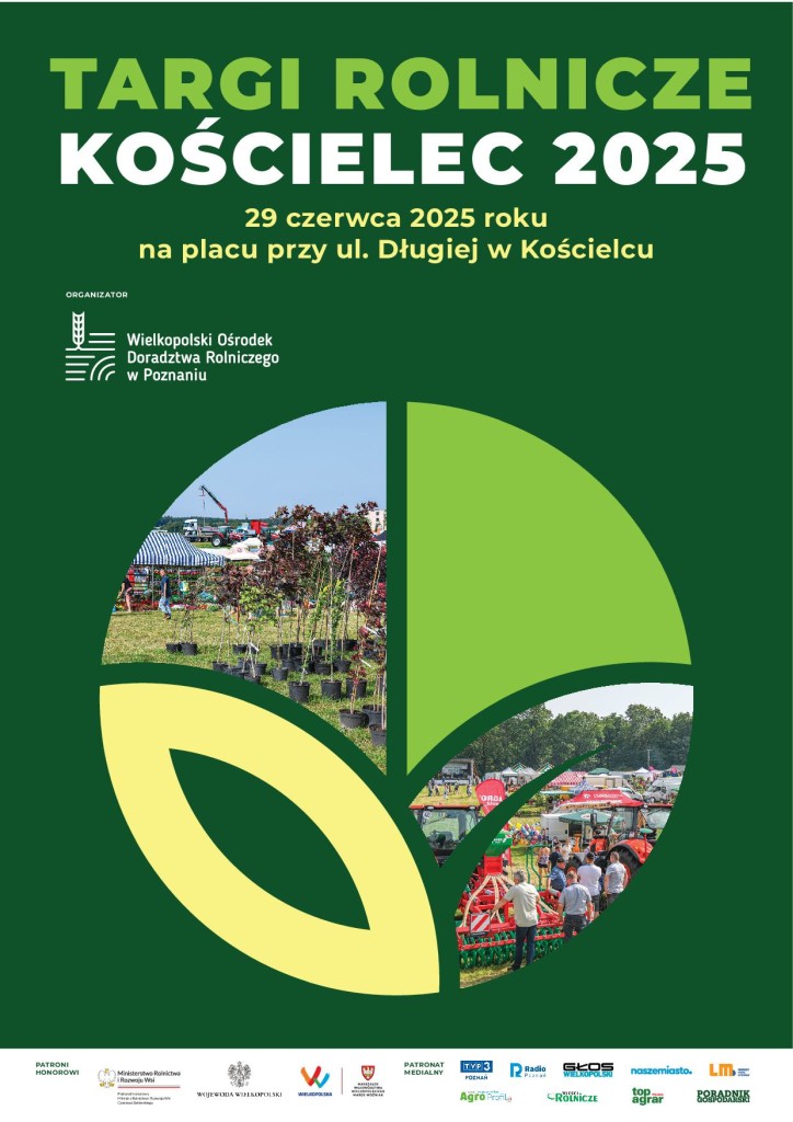 Targi Rolnicze w Kościelcu - 29.06.2025 r. - plakat