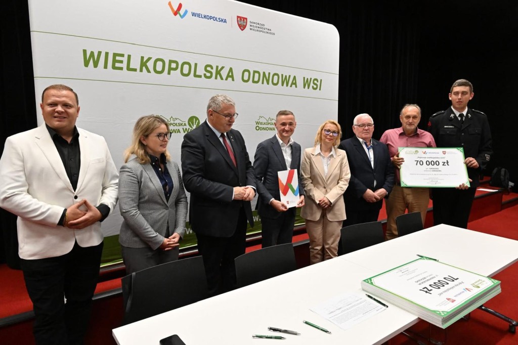 70 tys. zł dla sołectwa Grodziec w ramach konkursu „Pięknieje wielkopolska wieś” - zdjęcie 1