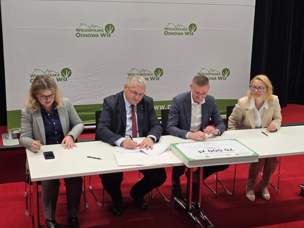 70 tys. zł dla sołectwa Grodziec w ramach konkursu „Pięknieje wielkopolska wieś” - zdjęcie 2