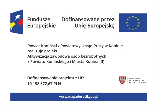 PUP Konin - Informacja o naborach 2025 - plakat