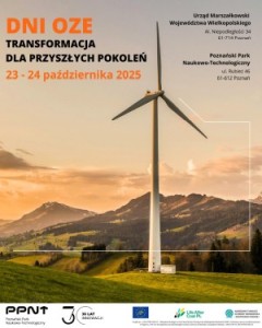 KONFERENCJA DNI OZE 2025 – WEŹ UDZIAŁ - plakat