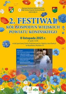 2. Festiwal Kół Gospodyń Wiejskich - plakat