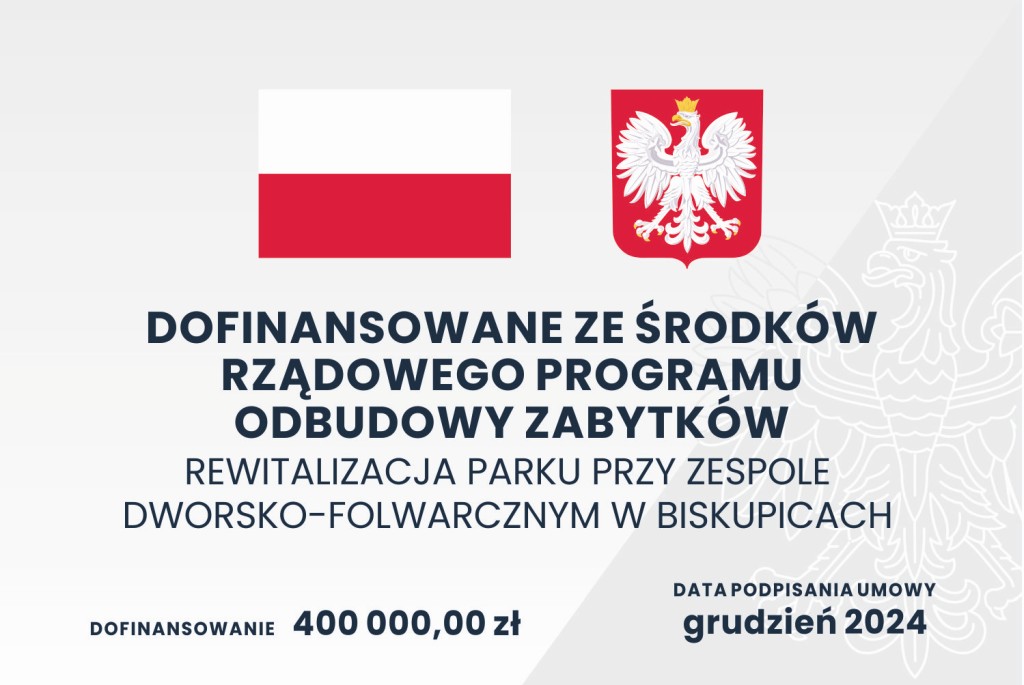 Rządowy Fundusz Polski Ład: Rządowy Program Odbudowy Zabytków - tablica 1