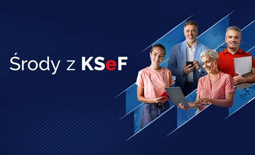 Środy z KSeF - plakat