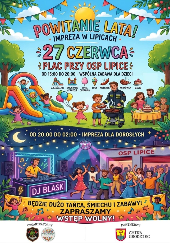 27.06.2026 - Powitanie lata w Lipicach - plakat
