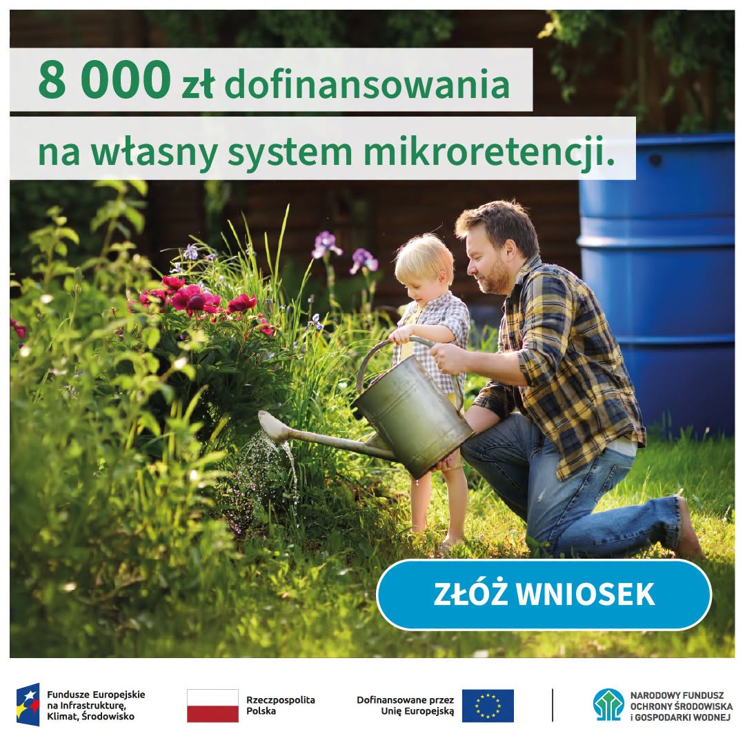 Nabór wniosków w Programie Mikroretencja. Dotacja do 8 tys. zł - plakat