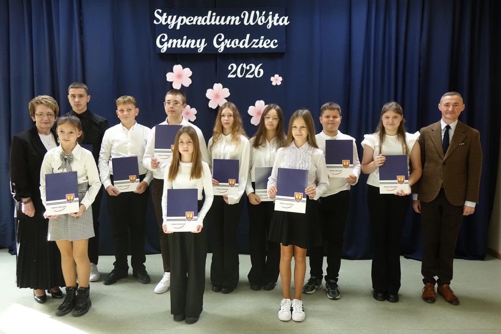 6. edycja stypendiów i nagród wójta za rok szkolny 2025/2026 - zdjęcie 3